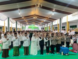 Polri Gelar “Rise and Speak” Ngabuburit Bersama Santri di Bekasi : Cegah Kekerasan dan Perdagangan Orang