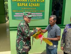 Pangdam IM Serahkan Kunci Rumah Layak Huni (RLH) kepada Warga Penerima Manfaat