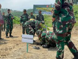 Pangdam IM Laksanakan Penanaman Pohon Keras dan Buah dalam Rangka TMMD ke-123 Kodim 0111/Bireuen.