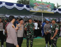 SINERGI TNI-POLRI DALAM KEGIATAN BAZAR RAMADHAN DAN BUKA PUASA BERSAMA DI MAPOLRES GIANYAR