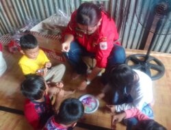 Setya Kita Pancasila dan Koramil 08/DS Gelar Edukasi Anak-anak di Saung Baca Garpu Pondok Kelapa