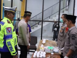 Jelang Lebaran Kapolres Bersama Forkopimda serta Unsur Terkait lakukan Audit Dan Inspeksi Keselamatan Kendaraan AKAP Dan AKDP