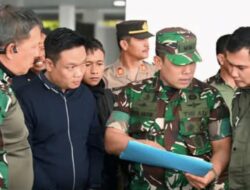 Bupati Humbahas Dr Oloan P Nababan Sambut Pangkogabwilhan I Letjen TNI Kunto Arief Wibowo di Wilayah Korem 023/KS