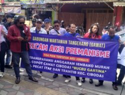 Puluhan Warga Gelar Aksi Solidaritas Kecam Premanisme di Kecamatan Cibodas