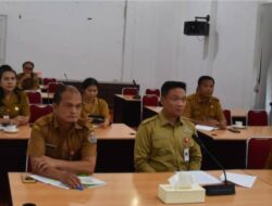 Bupati Humbahas Ikuti Sosialisasi Teknis Pembentukan Koperasi Desa Merah Putih.