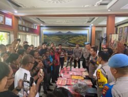 Polres Tabanan Ungkap Kasus Pencurian dan Narkoba, Belasan Tersangka Diamankan