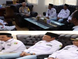 Ketua DPC Apdesi Mirza YB dan Jajarannya Audiensi Bersama Kapolres Tanggamus AKBP Rivandi