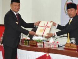 Bupati Humbahas Sampaikan LKPj T.A. 2024 Kepada DPRD pada Rapat Paripurna.