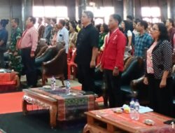 Wakil Bupati Tapanuli Utara Hadiri Dies Natalis GMNI ke-71 dan Seminar Nasional di Sopo Partungkoan.