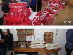 Pemkab Taput Serahkan Bantuan kepada Korban Kebakaran di Kecamatan Muara.