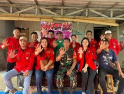 Relawan PRABOWO Setya Kita Pancasila Bersama Korem 051/WKT Gelar Pendidikan Pancasila & Astacita Kepada Anak-Anak Petani di Sukatani Cikarang