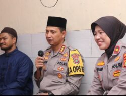 Baksos Ramadhan, Kapolres Metro Tangerang Kota Kunjungi Yayasan Yatim Piatu Tarbiyyatul Qolbi Nusantara gdi Cibodas