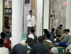 Safari Ramadhan Di Hakim Bale Bujang, Kapolres Aceh Tengah : Pastikan Kompor Mati Dan Ingatkan Anak Tidak Balap Liar