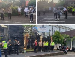 Pastikan Berjalan Lancar Kapolsek Mengwi Cek Pengamanan Perayaan Ibadah Jumat Agung