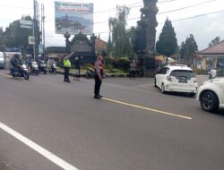 Polsek Baturiti Tingkatkan Patroli KRYD Di Siang Hari, Cipkon Harkamtibmas Di Hari Libur