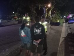 Polsek Tabanan laksanakan Blue Light Patrol Secara Rutin, Untuk Tingkatkan Kewaspadaan Malam Hari