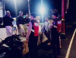 Polres Bangli Gelar Patroli Blue Light, edukasi warga Tolak Premanisme Berkedok Ormas