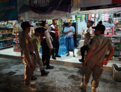 Polsek Abiansemal & Pol PP Kecamatan Gelar Patroli Gabungan Selama Libur Panjang