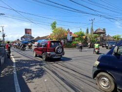 Polsek Abiansemal Gelar Personil Pengamanan Arus Balik & Obyek Wisata Selama Libur Lebaran 2025