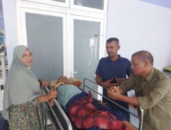 Haji Uma Fasilitasi dan Bantu Biaya Pendamping Pasien Liver Berobat ke Rumah Sakit di Aceh Utara