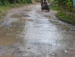 Warga Dua Kecamatan di Serang Keluhkan Jalan Rusak Penuh Lubang, Kecelakaan Meningkat
