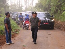 Bupati dan Wakil Bupati Tapanuli Utara Penanaman Pohon dan Tinjau Wisata Salib Kasih. 