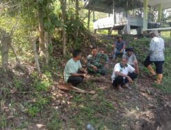 Babinsa Komsos Dengan Petani, Sebagai Wujud Kepedulian Guna Meningkatkan Hasil Pertanian