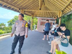 Bhabinkamtibmas Desa Kutuh Laksanakan Sambang Di Lorong Tanah Barak Pantai Pandawa