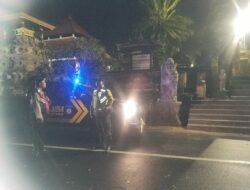 Polsek Petang Tingkatkan Blue Light Patrol Jelang Hari Raya Galungan