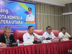 Bupati Taput Sambut Kunjungan Kerja Komisi A DPRD Sumut Bahas Izin Lahan Operasional PT. TPL.