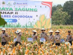 Polres Grobogan Sukses Gelar Panen Raya Jagung di Lahan 274 Hektare