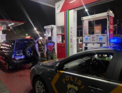 Ciptakan Malam yang Kondusif, Unit Turjawali Masifkan Blue Light Patrol
