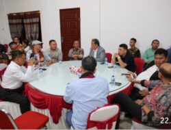 Bupati dan Wakil Bupati Taput Gelar Ramah Tamah dan Makan Malam Bersama Panitia Paskah Raya Nasional.