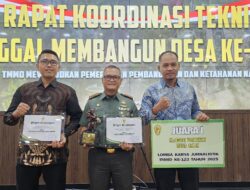 Kodim 1619/Tabanan Raih Juara 1 Nasional Kategori Media Cetak dalam LKJ TMMD ke-123 Tahun 2025