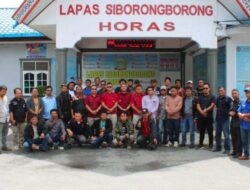 Kalapas Siborongborong Ajak coffe morning Insan Pers Bangun sinergi Pemberitaan berimbang