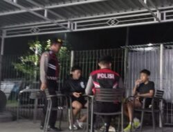 Ciptakan Situasi Tetap Kondusif Personil Sat Samapta Polres Bangli Tingkatkan Penggelaran Blue Light di Malam Hari