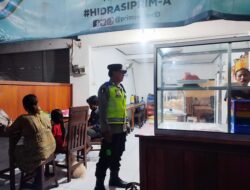 Antisipasi Tindak Kejahatan Di Malam Hari Polsek Selbar Gelar Patroli Malam