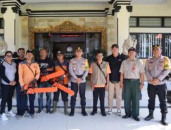Polres Tabanan Gelar Minggu Kasih, Serahkan Chainsaw untuk Dukung Penanganan Bencana
