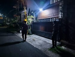Sat Samapta Polres Tabanan Gelar Patroli Jalan Kaki Subuh, Wujudkan Rasa Aman di Tengah Masyarakat