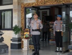 Kapolres Tabanan Pimpin Apel Jam Pimpinan, Tekankan Profesionalisme dan Humanisme Jelang Kunjungan Kapolda