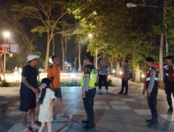 Polres Tabanan Gelar Blue Light Patrol, Cegah Potensi Gangguan Kamtibmas di Tempat Keramaian