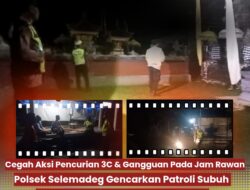 Cegah pencurian jam rawan, Polsek Selemadeg Gencarkan Patroli Subuh