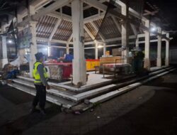 Antisipasi Tindak Kejahatan Di Malam Hari Polsek Selemadeg barat Gelar Patroli Malam