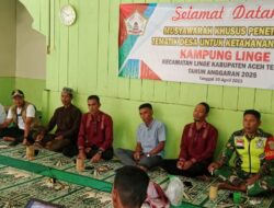 Dukung Program Ketahanan Pangan, Babinsa Menghadiri Pembentukan Desa Tematik