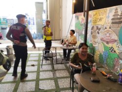 Polsek Tabanan Laksanakan Blue Light Patrol Jaga Kamtibmas Kondusif