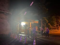Antisipasi Hari Buruh, Blue Light Patrol Sat Samapta Sambangi Puspem Badung