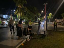 Blue Light Patrol Polres Tabanan Sisir Tempat Keramaian Jelang May Day, Jaga Kondusifitas Wilayah*
