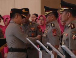 Mutasi Jabatan, Polda Lampung Gelar Sertijab Sejumlah Pejabat Utama dan Kapolres