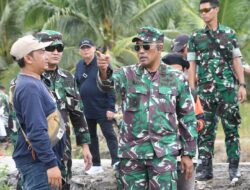 Tinjau Progres Opla, Danrem 044/Gapo : Jangan Sia-Siakan Program Pemerintah