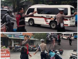 Personil Polres Badung Gatur Pagi, Bukti Pelayanan Polri Untuk Masyarakat